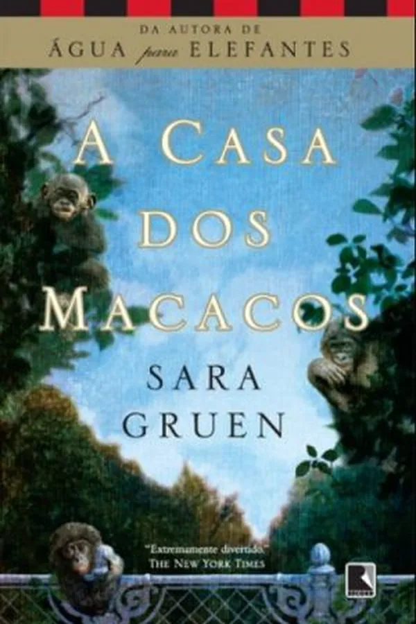 Capa de A Casa dos Macacos