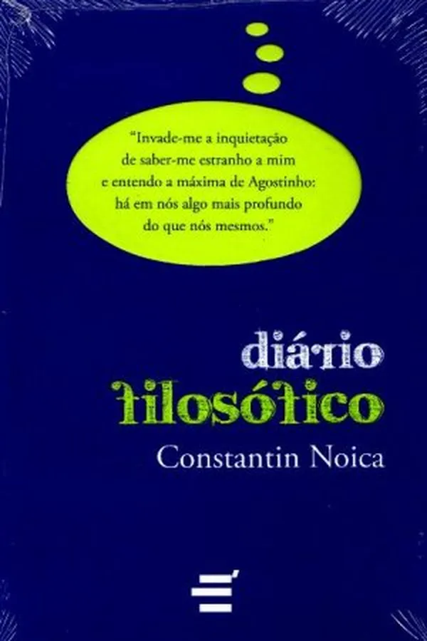 Capa de Diário filosófico