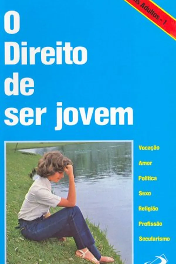 Capa de O direito de ser jovem