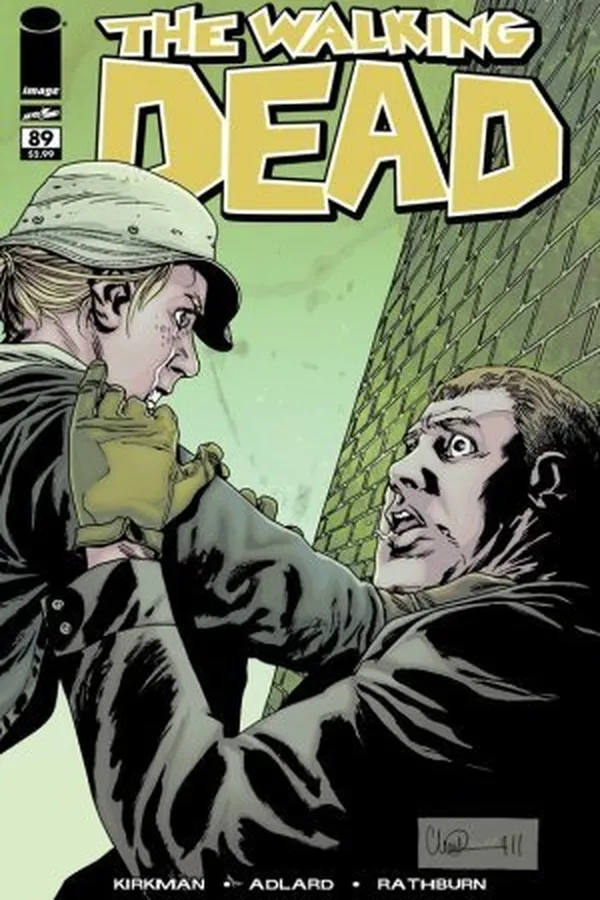 Capa de The Walking Dead, #89