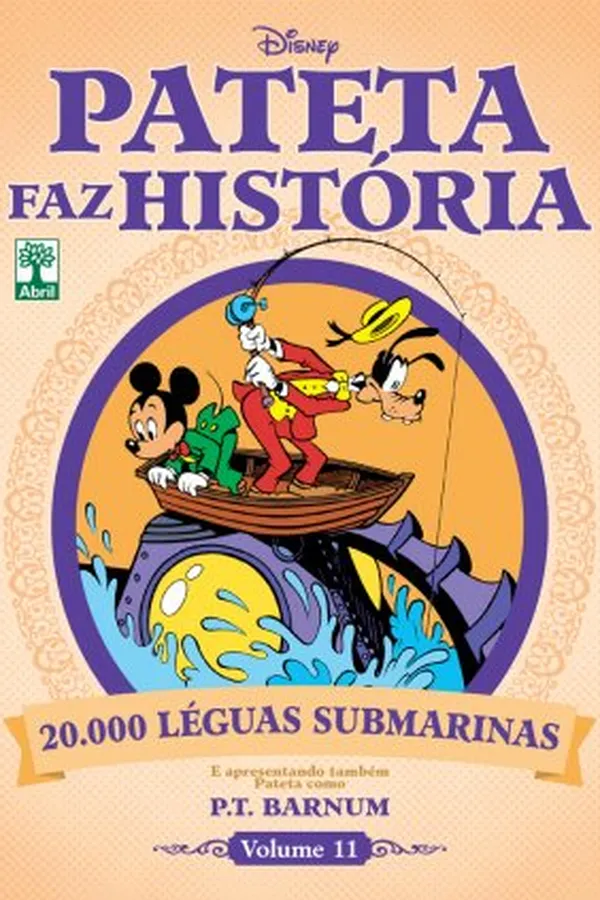Capa de Pateta Faz História - Vol. 11