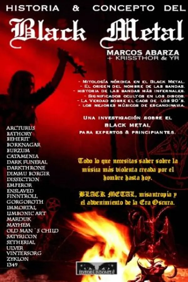 Cover of Historia y concepto del Black Metal