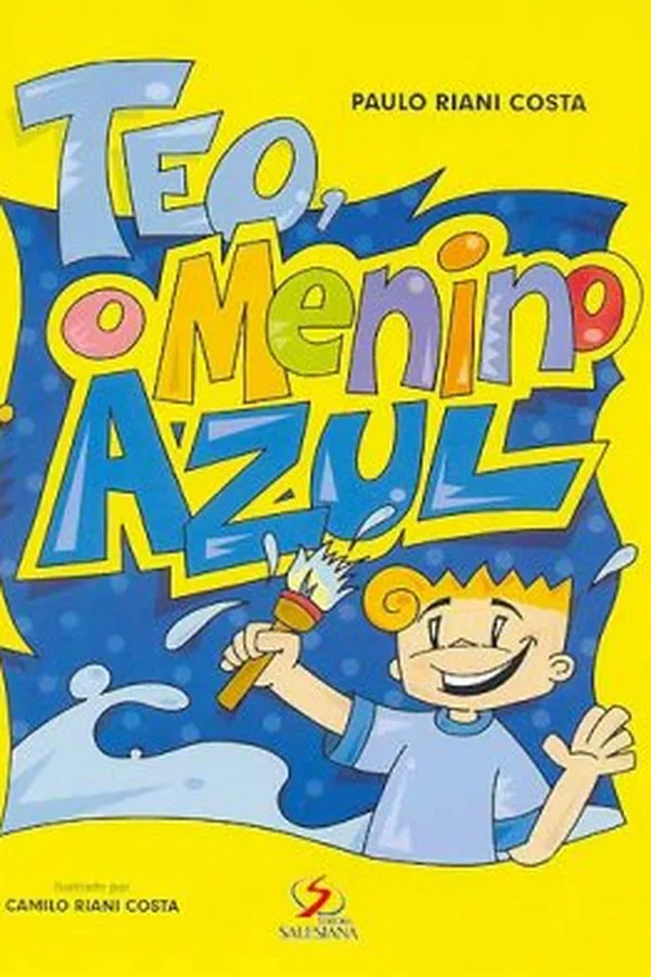 Capa de Teo, o Menino Azul