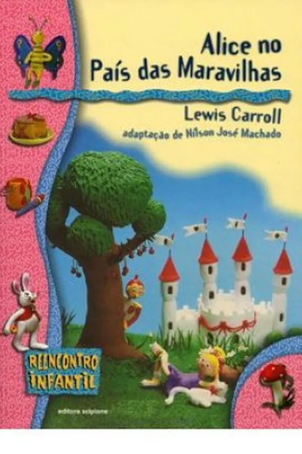 Capa de Alice no país das maravilhas