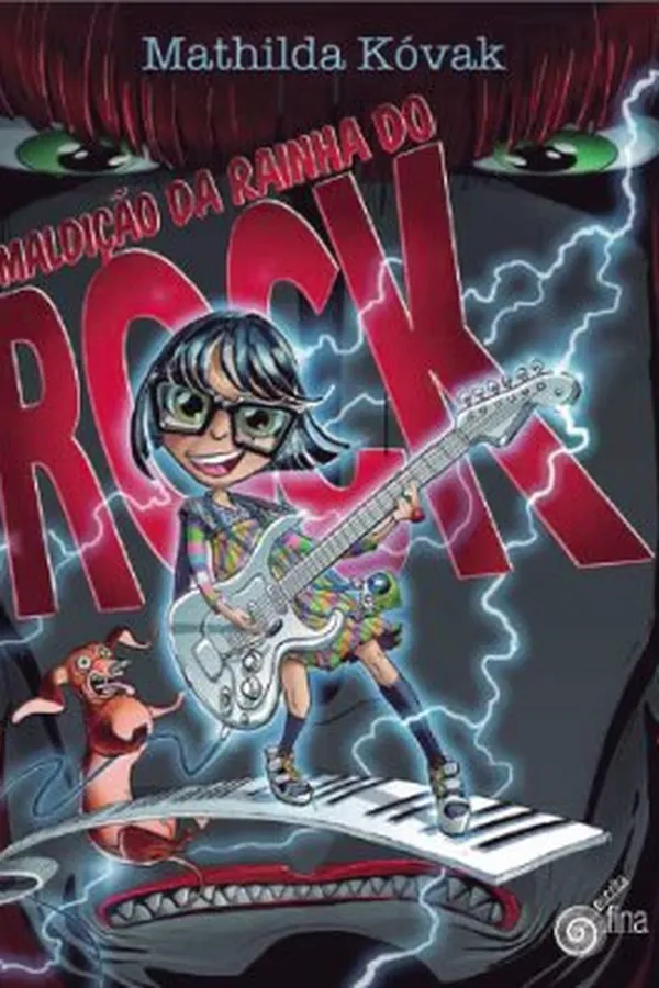Capa de A Maldição da Rainha do Rock