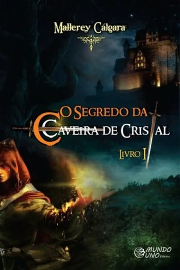 Capa de O Segredo da Caveira de Cristal