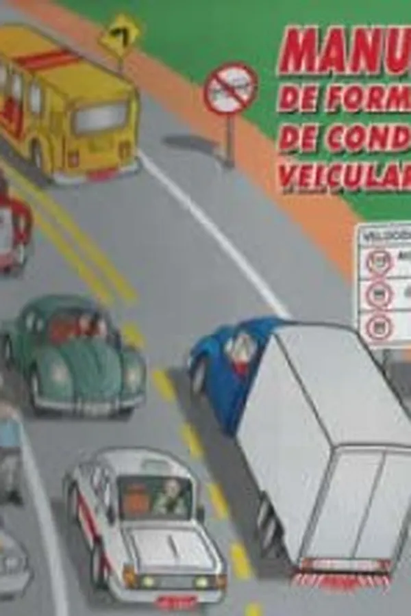Capa de Manual de Formação de Condutores Veicular