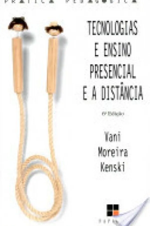 Capa de Tecnologias e Ensino presencial e a Distancia