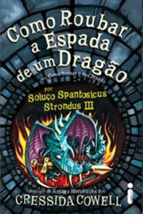 Capa de Como Roubar A Espada de Um Dragão