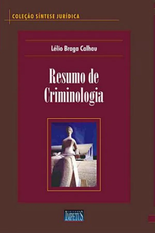 Capa de Resumo de Criminologia
