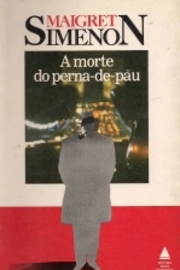 Capa de A morte do perna-de-pau