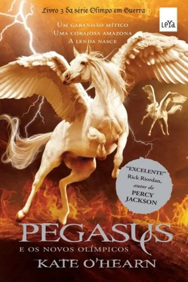 Capa de Pegasus e os Novos Olímpicos