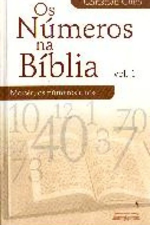Capa de Os Números na Bíblia