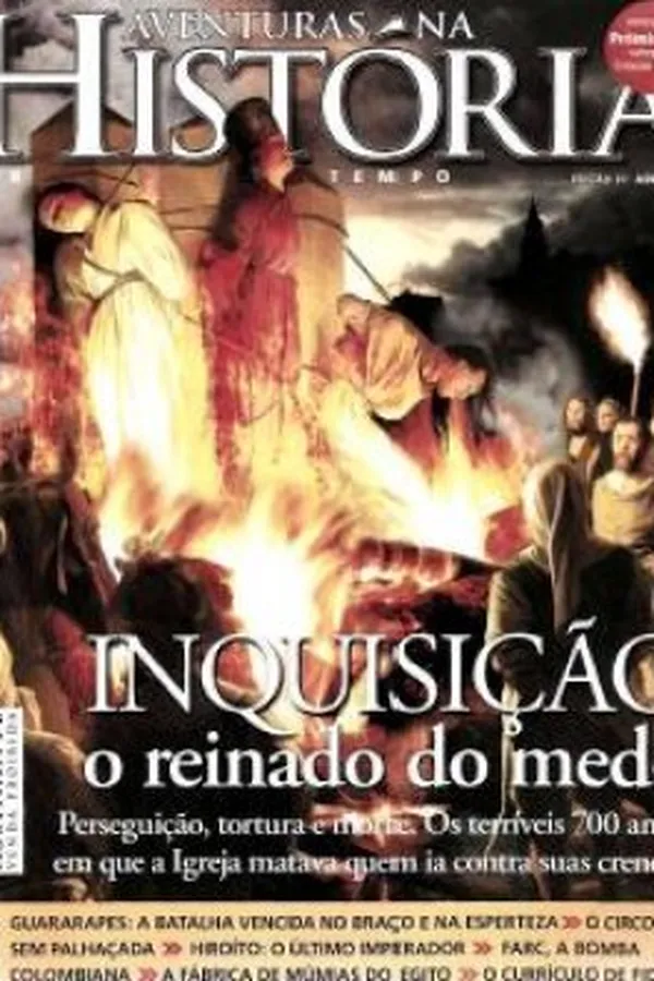 Capa de Aventuras na História Nº 57 (Abril de 2008)
