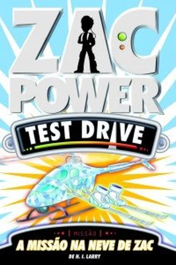 Capa de Zac Power - A Missão na Neve de Zac