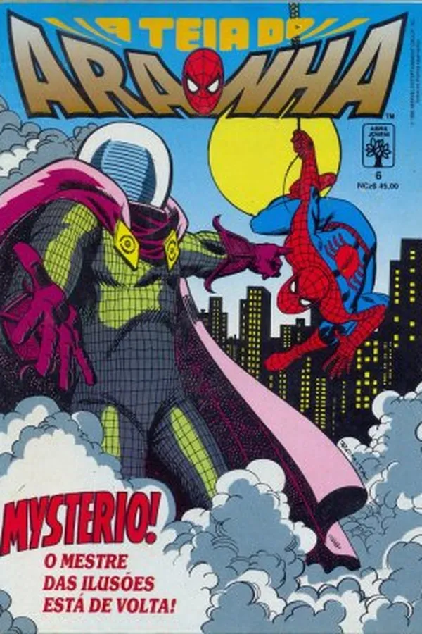 Capa de A Teia do Aranha #6