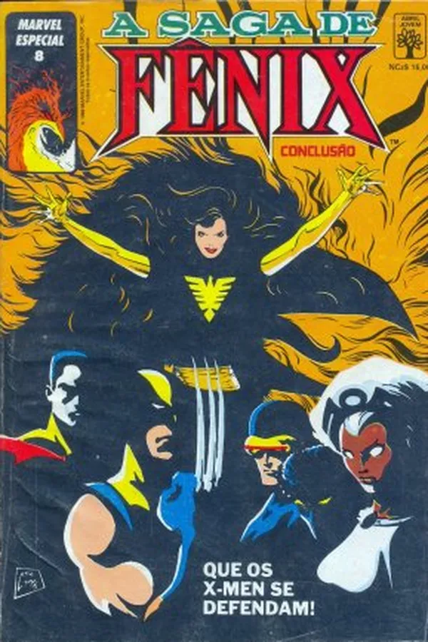 Capa de A Saga de Fênix