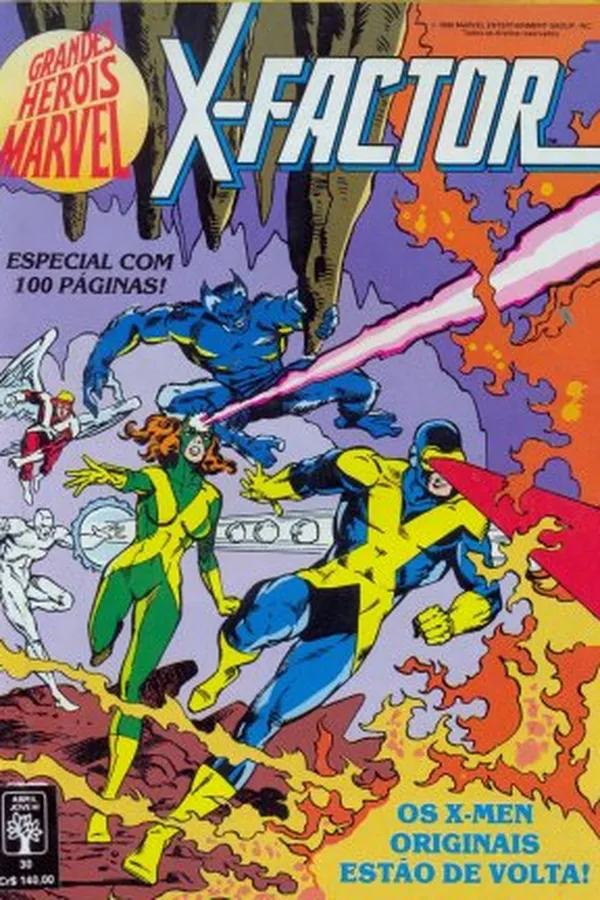 Capa de Grandes Heróis Marvel nº 30