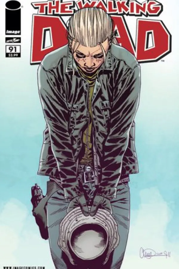 Capa de The Walking Dead, #91
