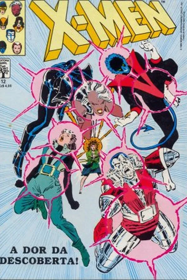 Capa de X-Men 1ª Série - n° 12