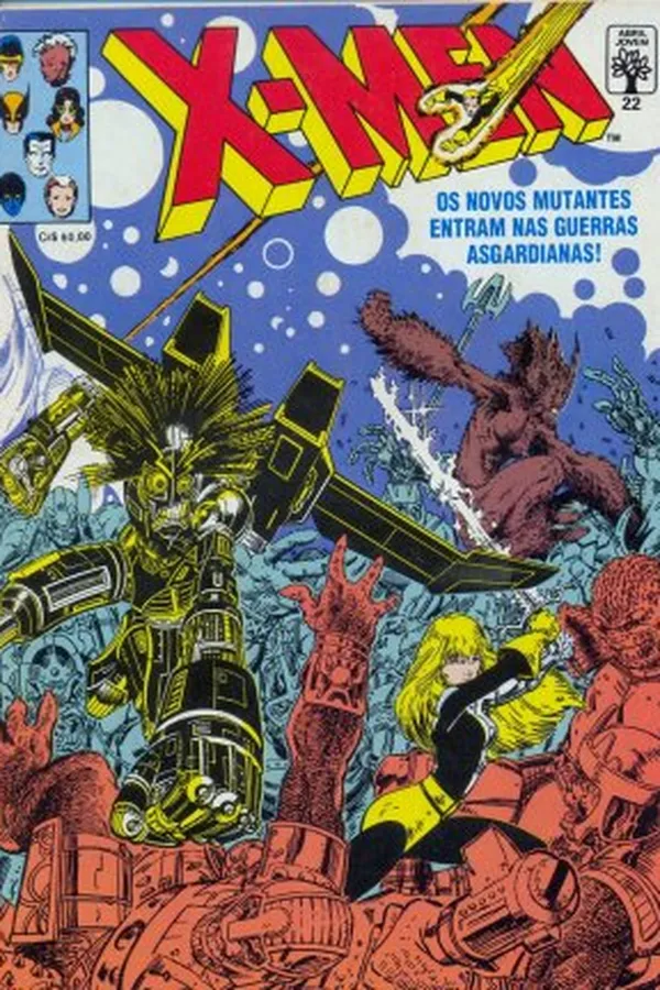 Capa de X-Men 1ª Série - n° 22