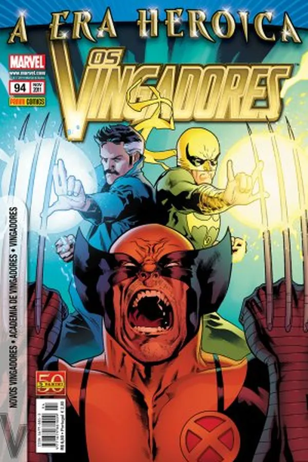 Capa de Os Vingadores #94