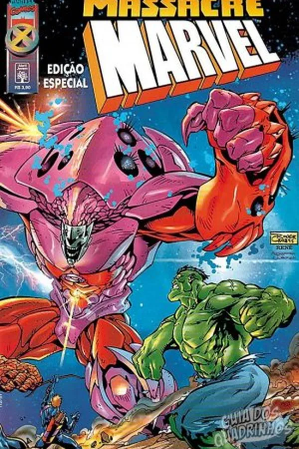Capa de Massacre Marvel