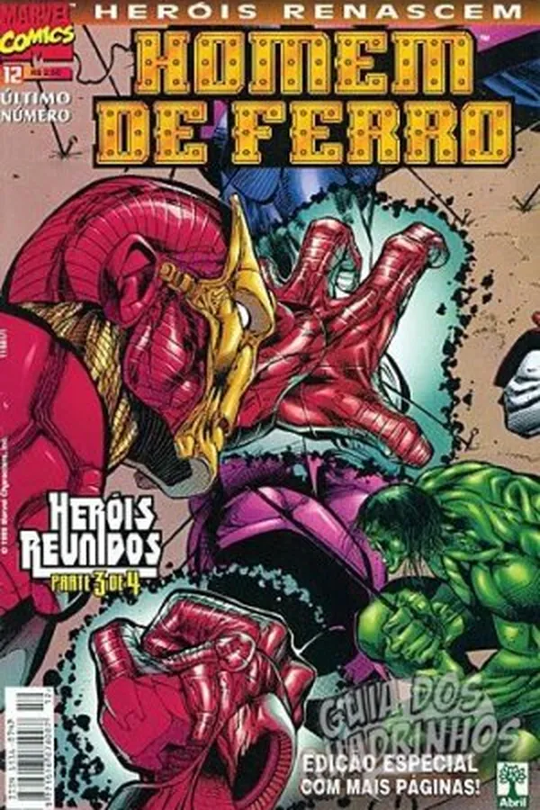 Capa de Homem de Ferro #12