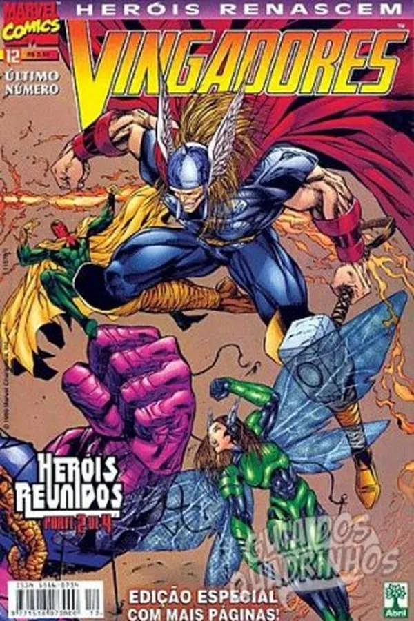 Cover of Vingadores #12