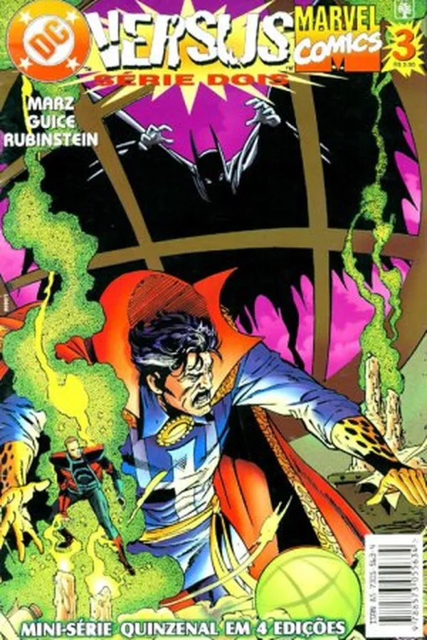 Capa de DC versus MARVEL - Série dois