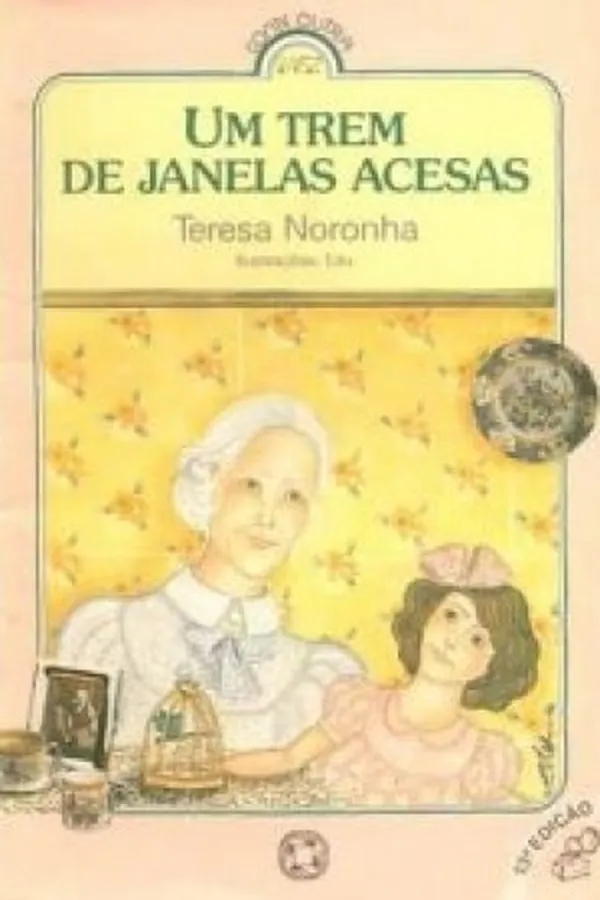 Capa de Um Trem de Janelas Acesas