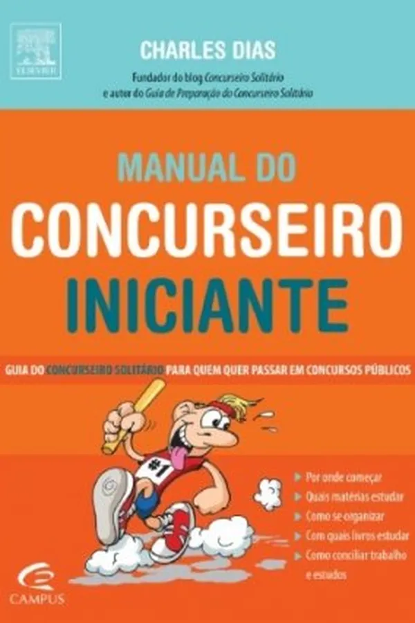 Capa de Manual do Concurseiro Iniciante