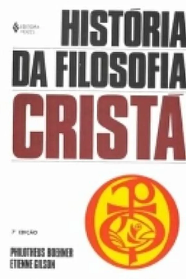 Capa de História da Filosofia Cristã