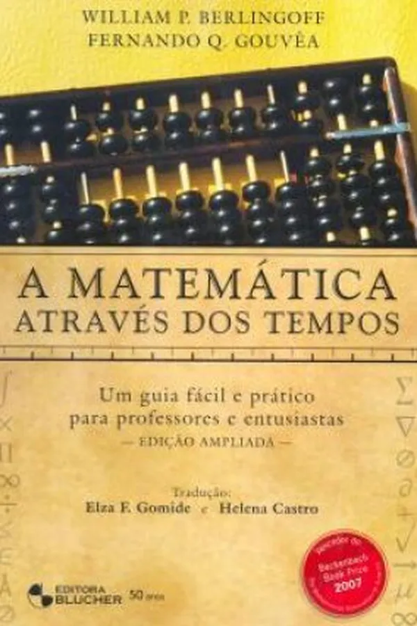 Capa de A Matemática através dos Tempos :
