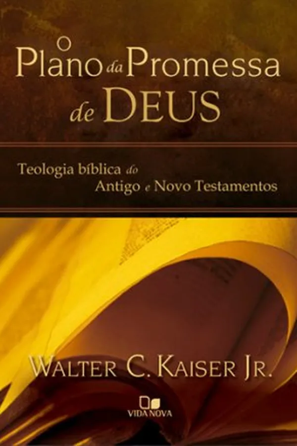 Capa de O plano da promessa de Deus