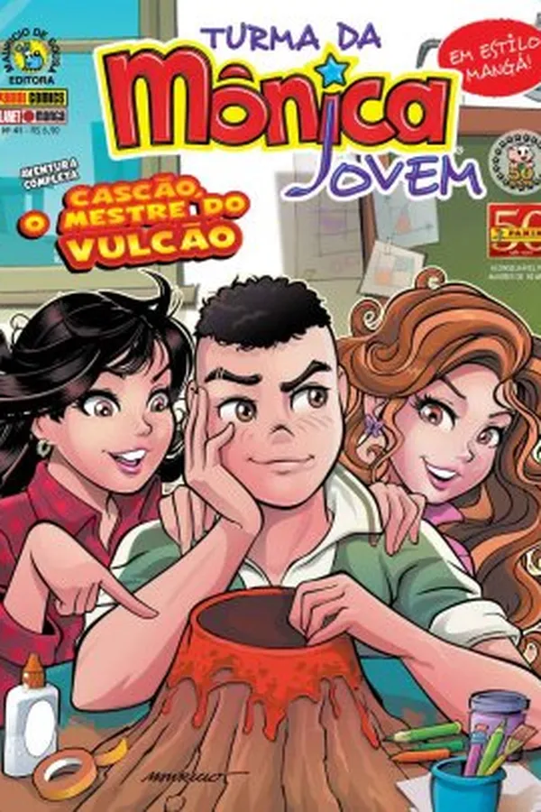 Capa de Turma da Mônica Jovem #41