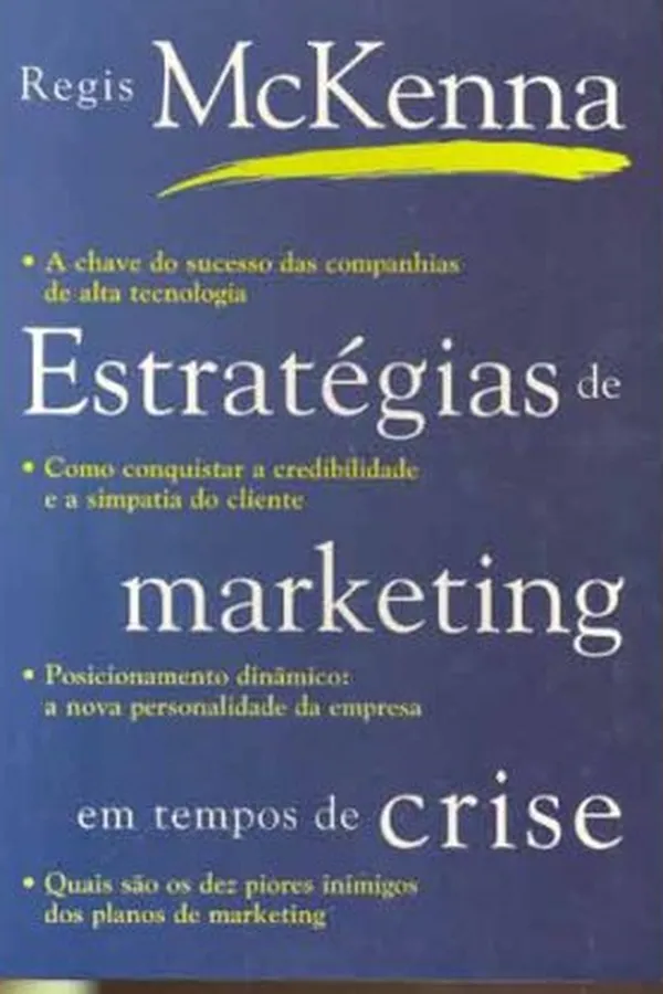 Capa de Estratégias de marketing em tempos de crise