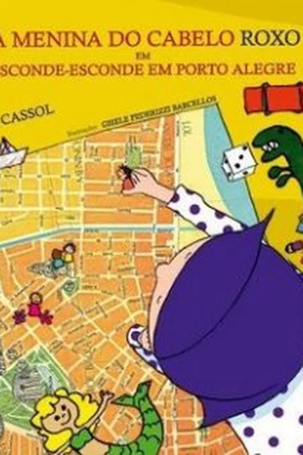 Capa de A MENINA DO CABELO ROXO