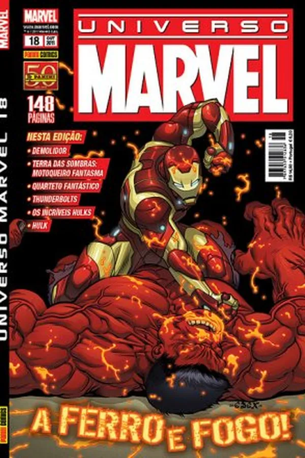 Capa de Universo Marvel #18 (Série 2)