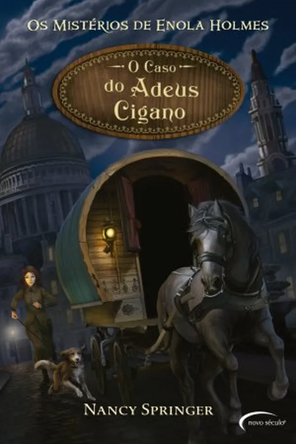 Capa de O Caso do Adeus Cigano