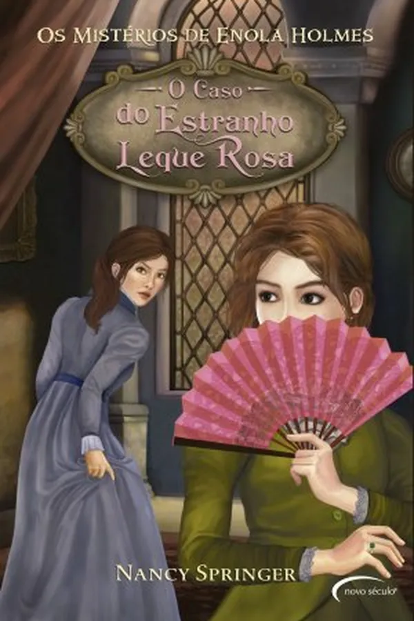 Capa de O Caso do Estranho Leque Rosa