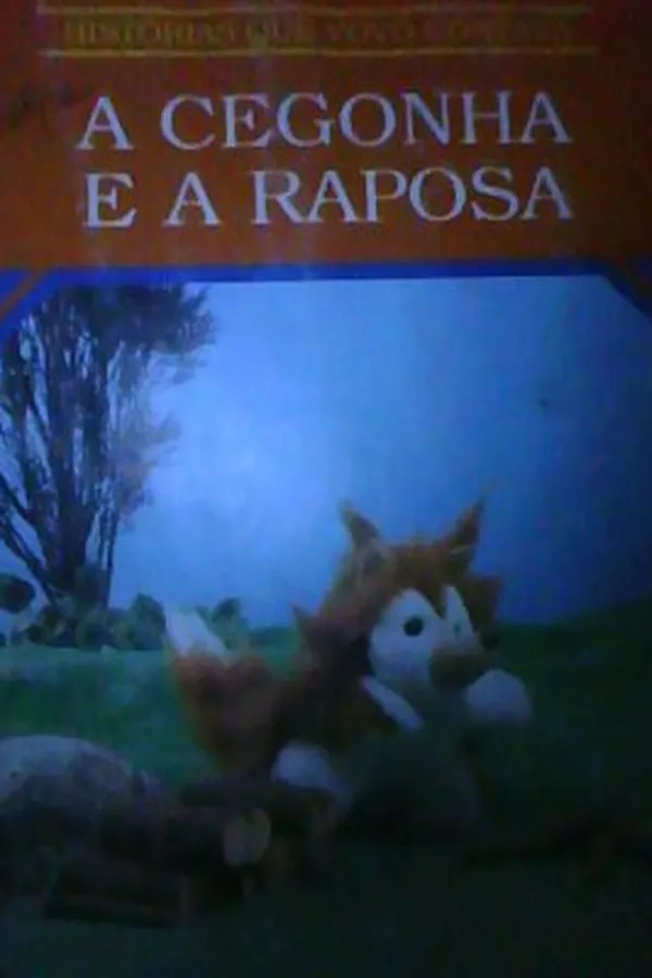 Capa de A cegonha e a raposa