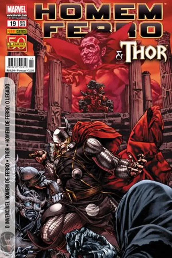 Capa de Homem de Ferro & Thor #19