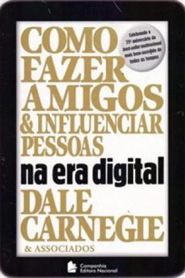 Capa de Como Fazer Amigos e Influenciar Pessoas na Era Digital