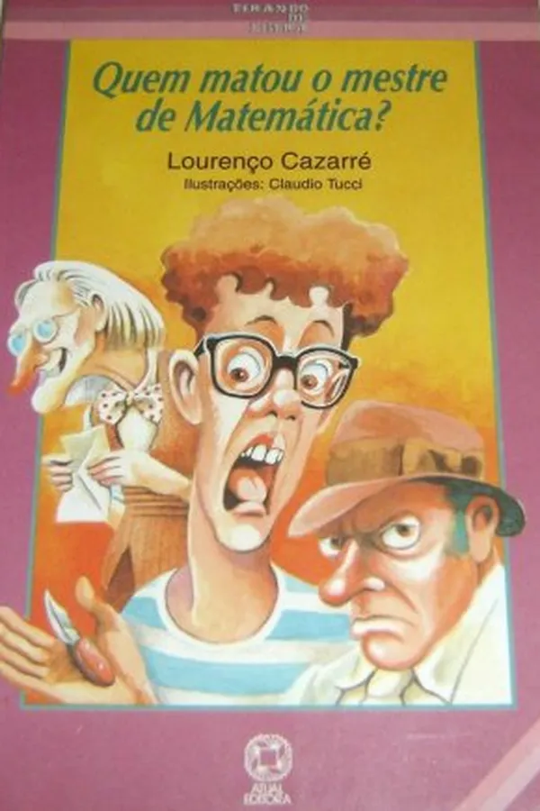 Capa de Quem matou o mestre de matemática?