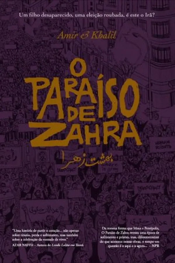 Capa de O paraíso de Zahra