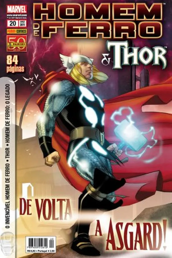 Capa de Homem de Ferro & Thor #20