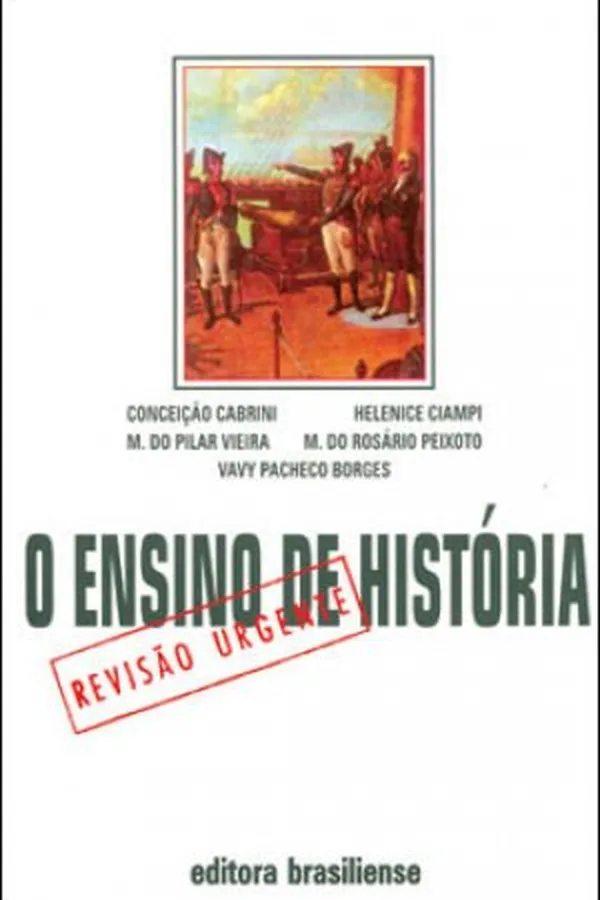 Capa de O Ensino de História