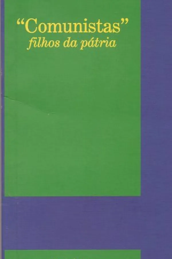Capa de "Comunistas" filhos da pátria