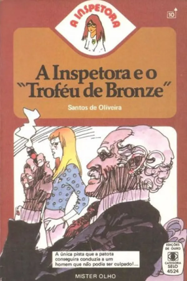 Capa de A Inspetora e o Troféu de Bronze